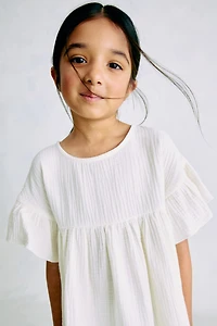 Cotton Muslin Dress