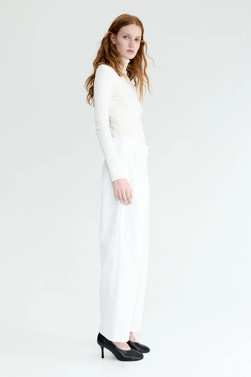 Pantalon chic en coton