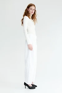 Pantalon chic en coton