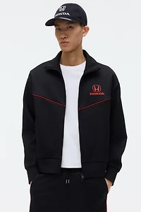 Loose-Fit Scuba Track Jacket