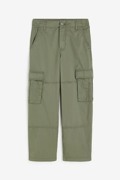 Cotton Cargo Pants