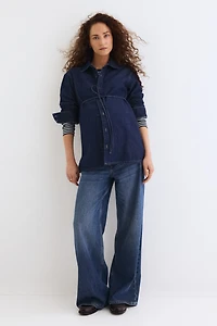 MAMA Chemise Before & After en denim