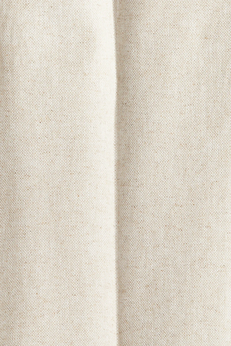 Loose-Fit Linen-Blend Pants