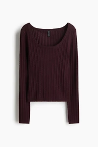 Cable-Knit Sweater