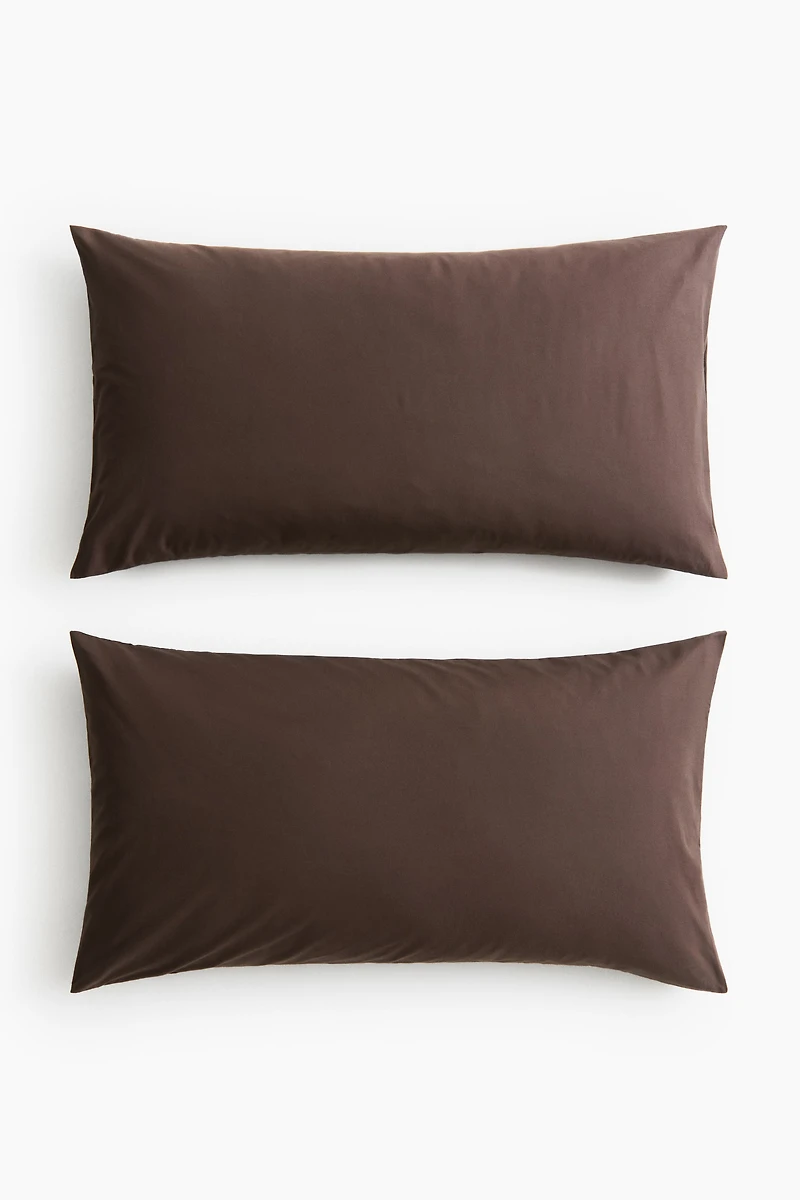 2-Pack Cotton Pillowcases