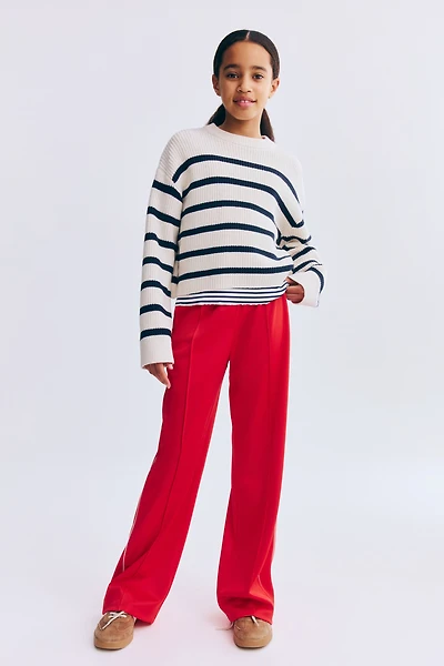 Pantalon de survêtement à jambes larges