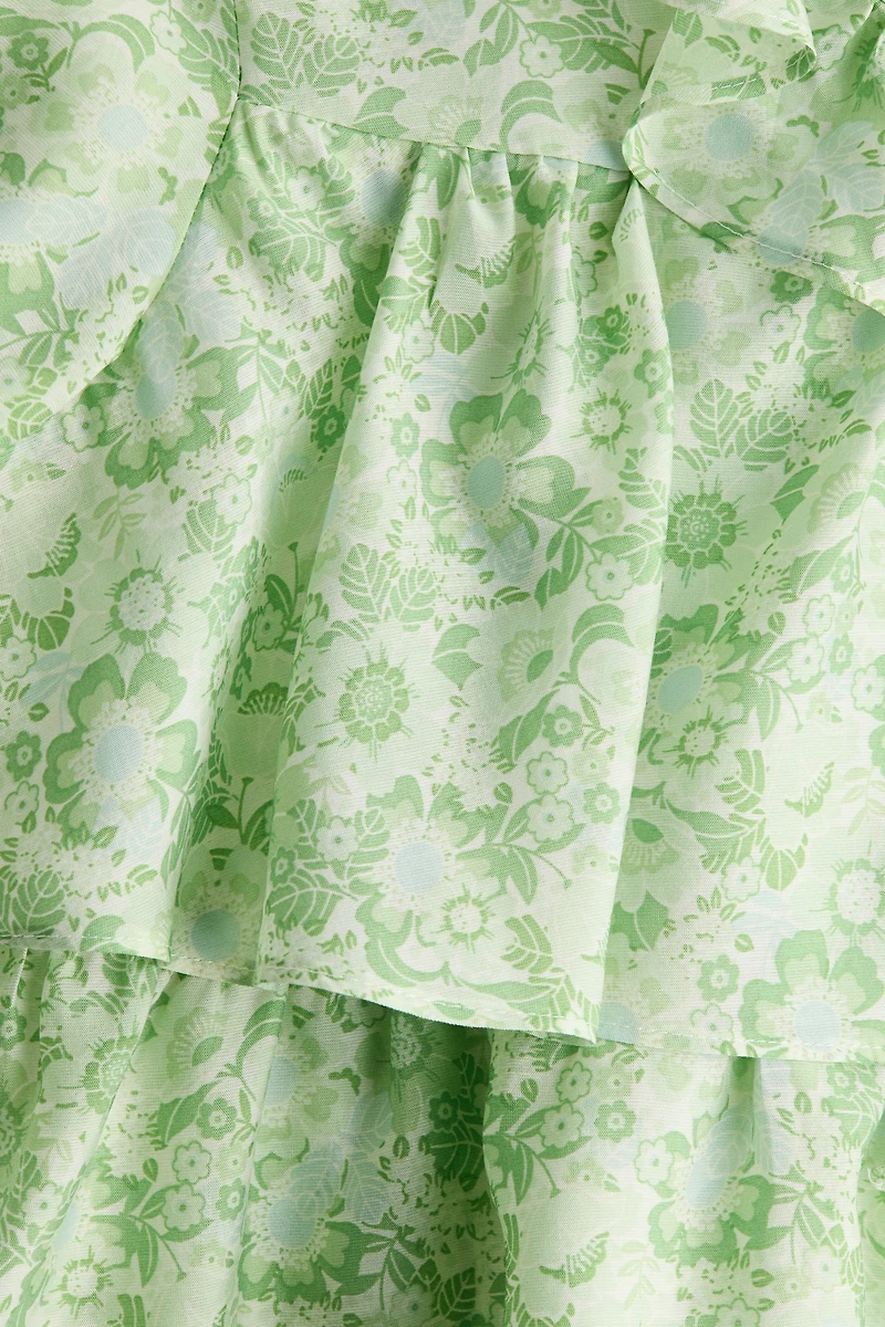 Ruffle-Trimmed Blouse