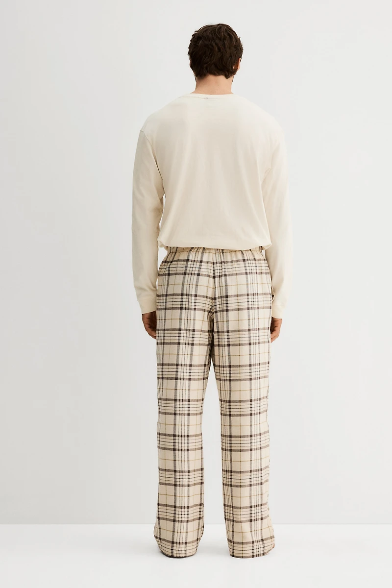 Cotton Pajama Shirt and Pants