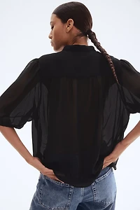 Crinkled Blouse