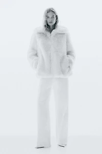 Jacket with Shoulder Pads