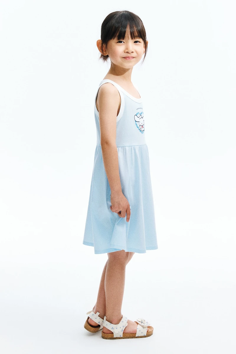 Printed Cotton Dress