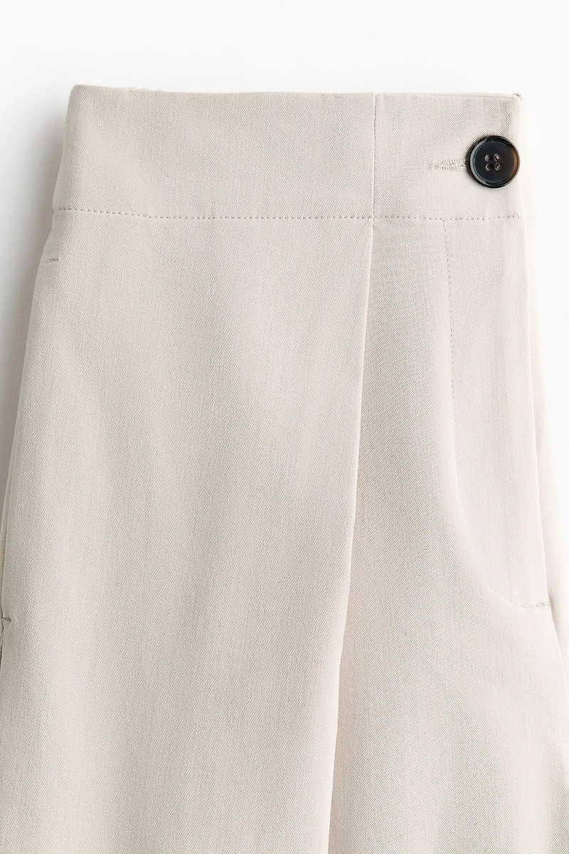 Wrap-Detail Cargo Pants