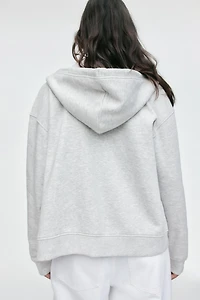 Veste à capuchon glissière