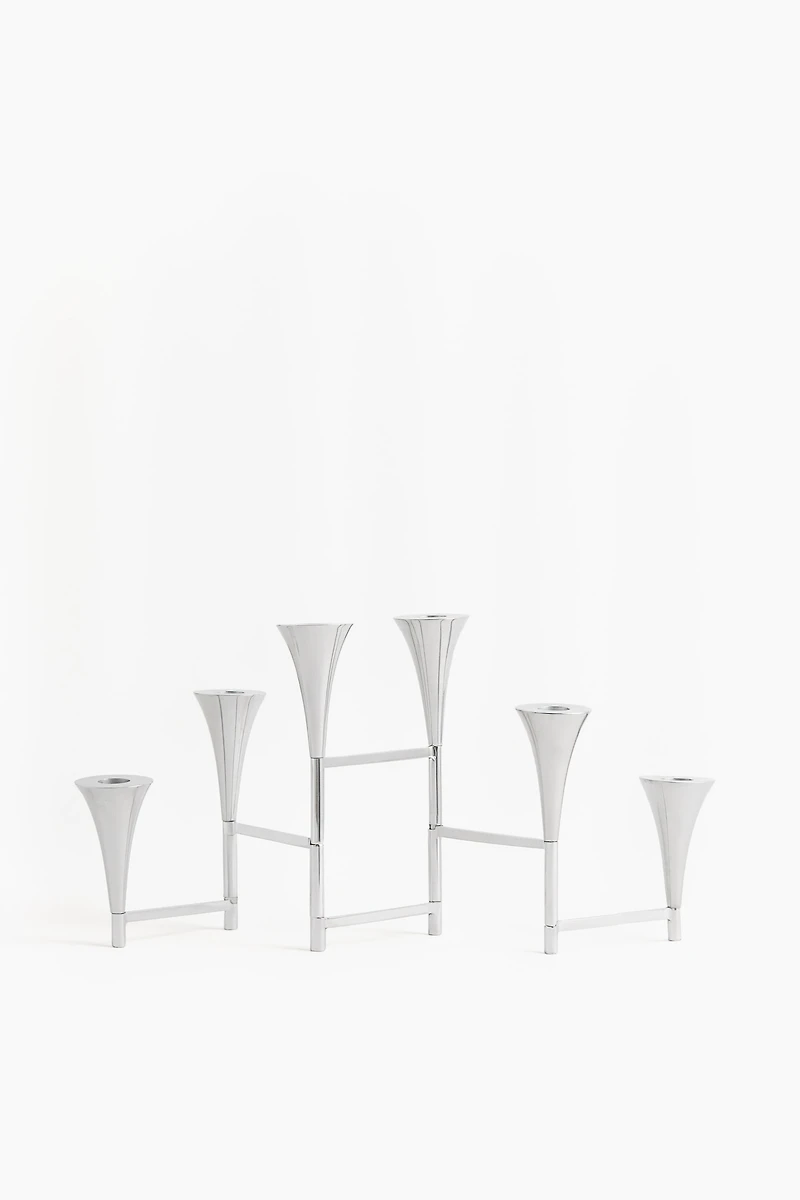 Foldable Stainless Steel Candelabra