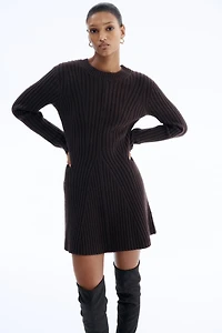 Rib-knit Dress