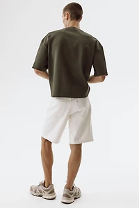 Oversized-Fit Scuba T-Shirt