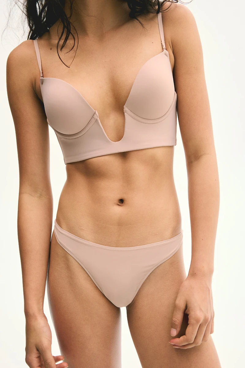 3-pack Microfiber Thong Briefs