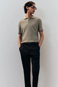Slim-Fit Crop Pants