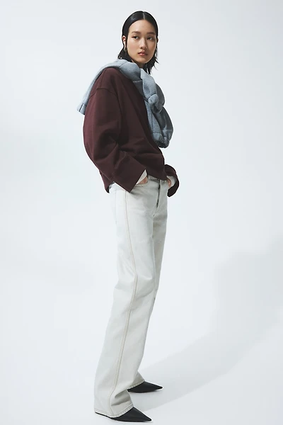 Oversized Cotton Sweatshirt