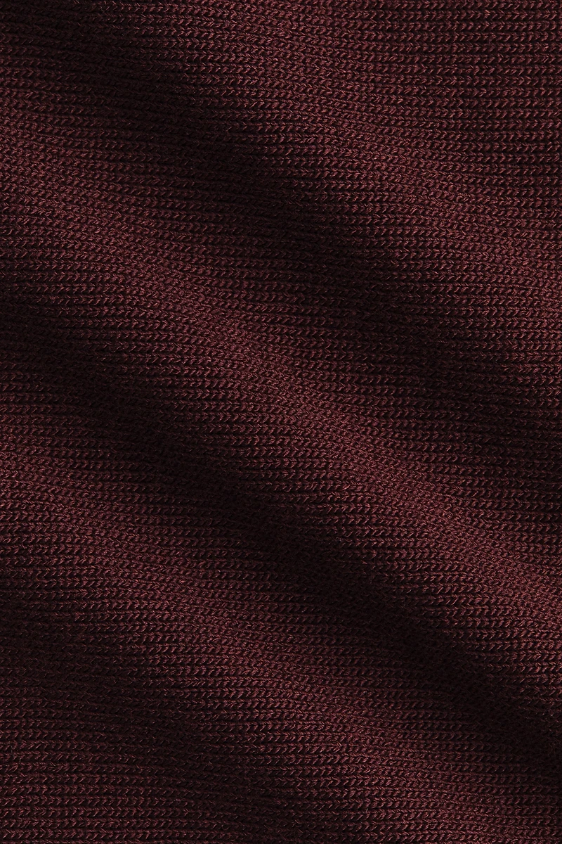 Boxy Fine-Knit Top