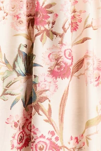 Button-Front Viscose-Blend Dress