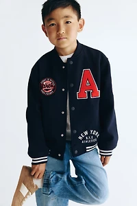 Blouson de baseball à motifs