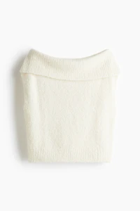 Knit Off-the-Shoulder Top