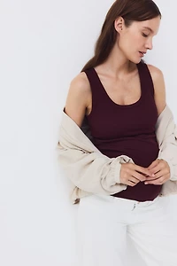 MAMA Ribbed Tank Top
