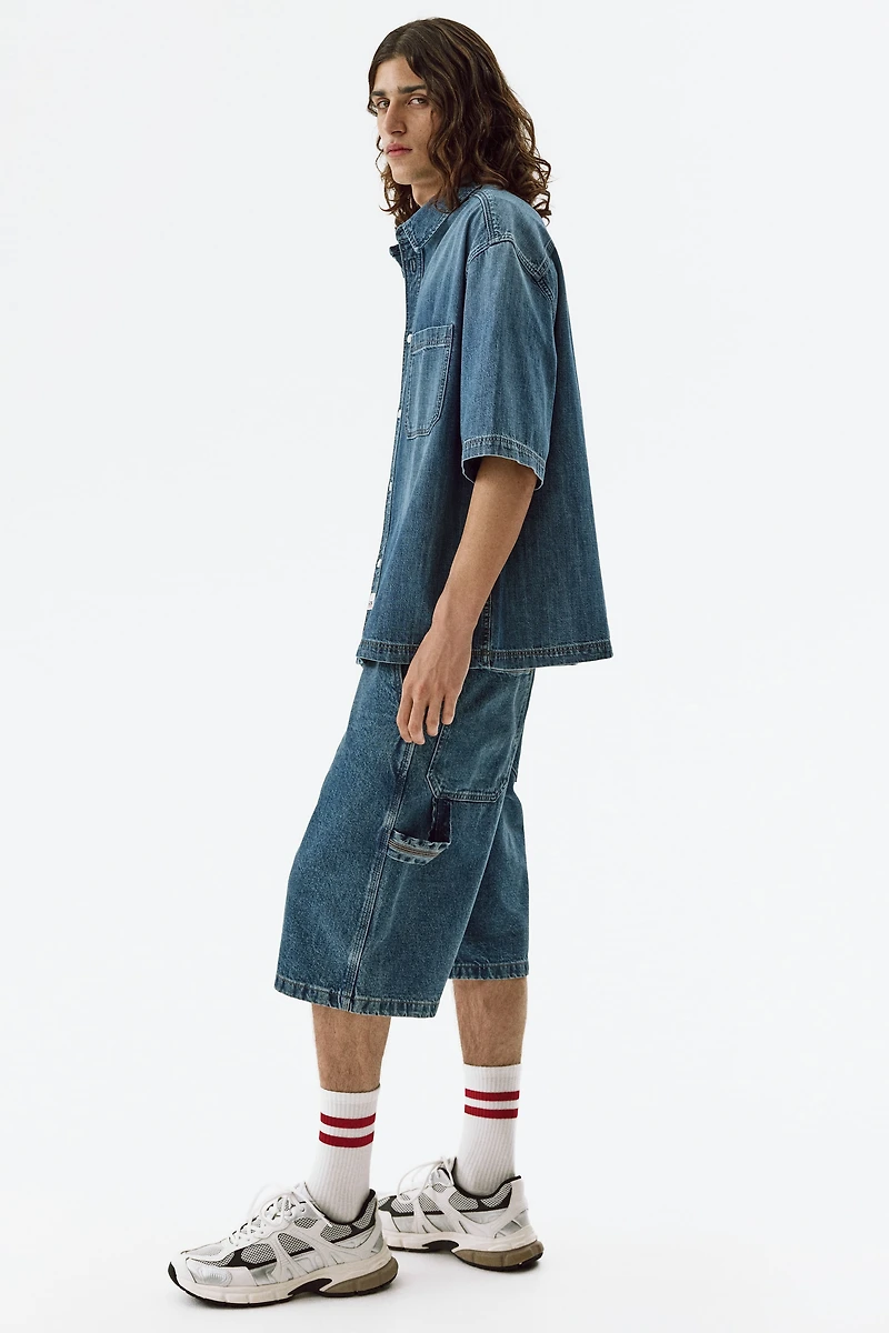 Relaxed-Fit Denim Shirt