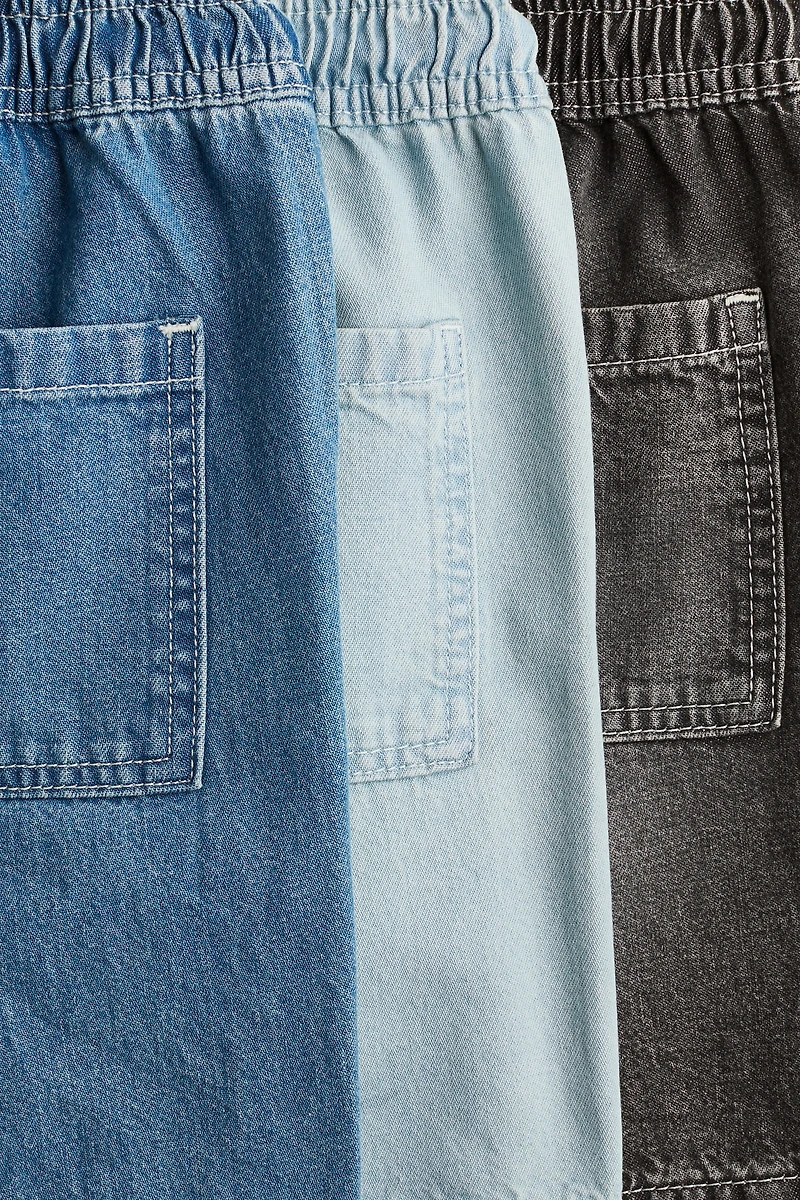 3-Pack Denim Shorts