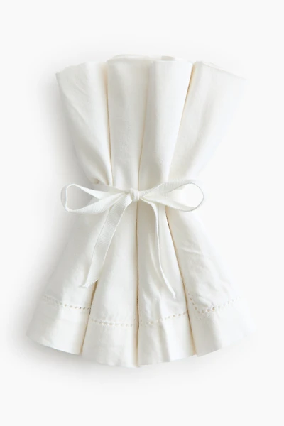 4-Pack Cotton Napkins