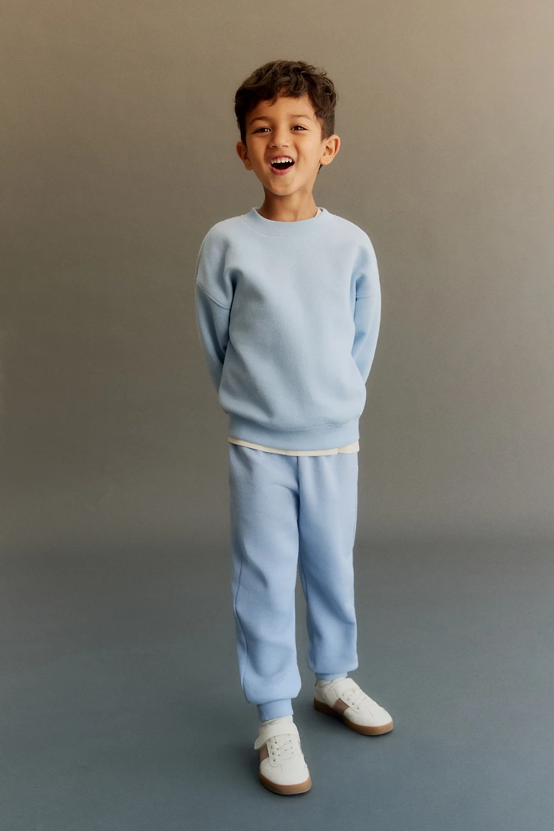 Brushed-Inside Joggers