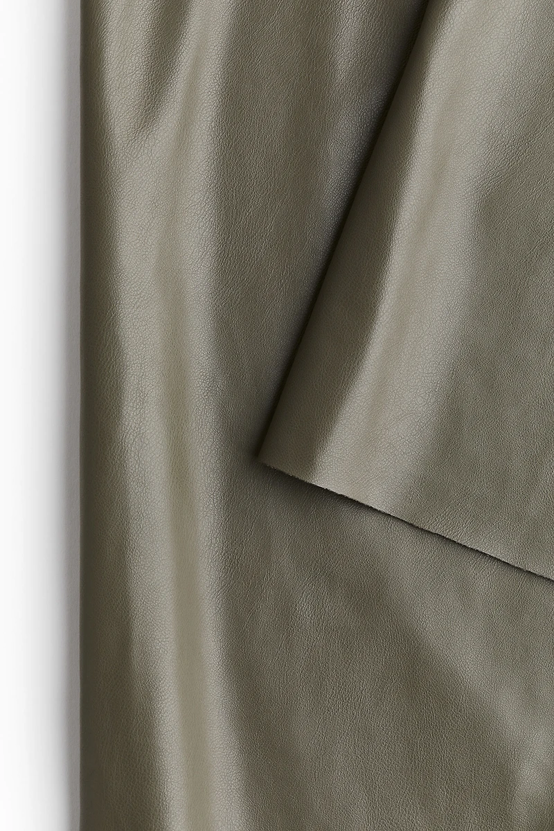 Wide Coated Joggers