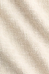 Linen-Blend Shift Dress