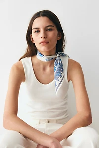Foulard à motif