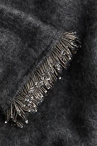 Chandail avec perles de fantaisie