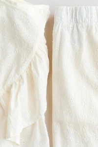 Ensemble 2 pièces brodé