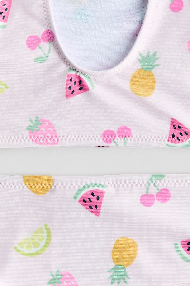 Printed Two-Piece Swimsuit