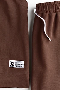 Sleeveless Sports Hoodie and Shorts with DryMove™