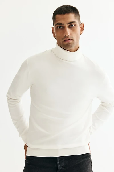 Regular-Fit Turtleneck Sweater