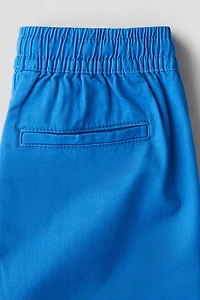 Short en sergé de coton