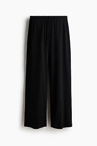 Ribbed Drawstring Pants