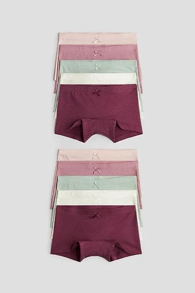 10-pack Cotton Boxer Briefs