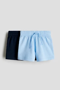 Lot de 2 shorts en molleton