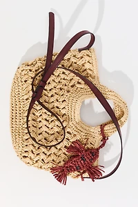 Straw Crossbody Bag