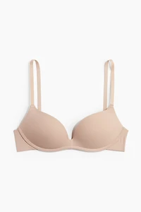 Soft-Cup Microfiber Push-Up Bra