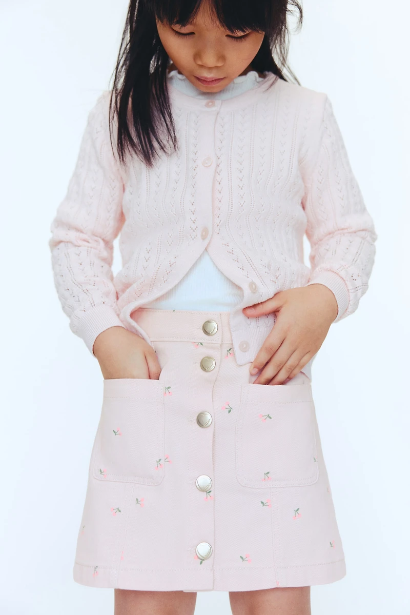 Cotton Twill Skirt