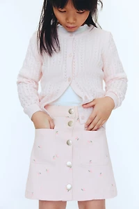 Cotton Twill Skirt