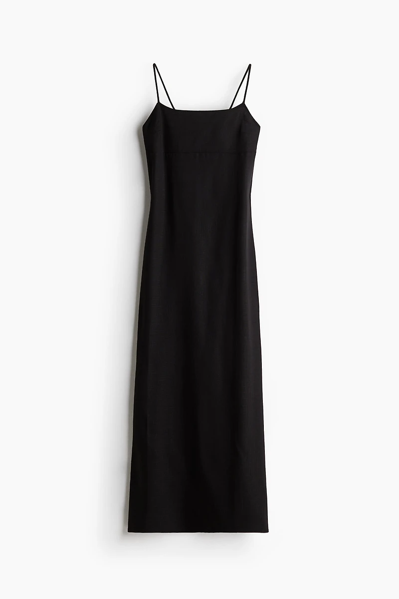 Tie-Detail Maxi Dress