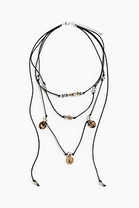 Multi-Strand Cord Necklace